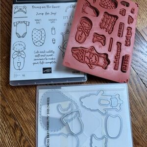 Stampin' Up! Sweet Baby Celebration Stamp and Die Set